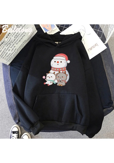 Startmore Gri Jazmin-fasulye Travmatik Geçim Tur Hoodiesharajukukapü Siyah