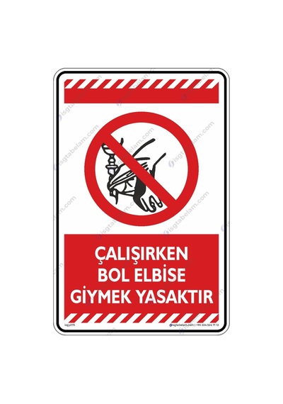 Çalışırken Bol Elbise Giymek Yasaktır (546153337)