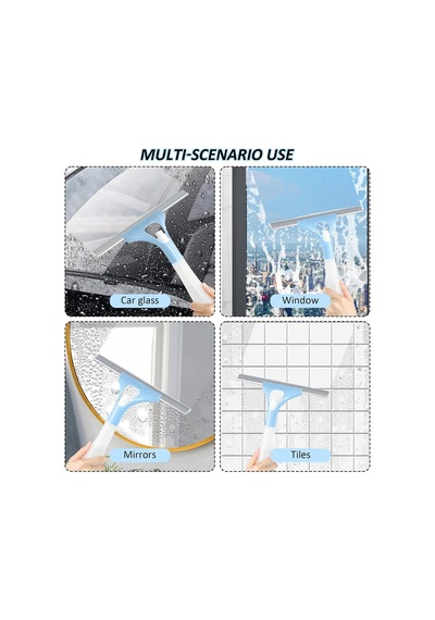 Lexroo Çok Amaçlı Spreyli Cam Silecek, 31x25 Cm Yeşil