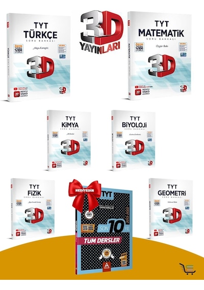 Tyt Sayısal Soru Bankası Seti Çıkmış Sorular Hediyeli