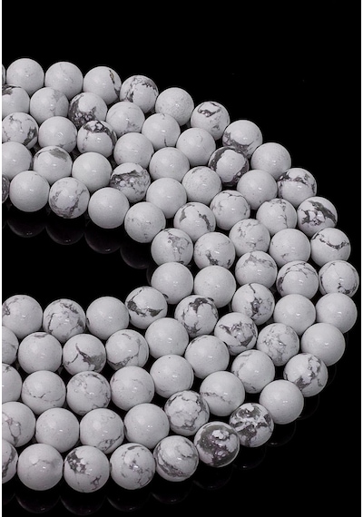 8 MM Havlit Taşı Dizi Çok Renkli