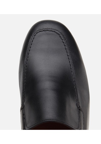 Hotiç Erkek Deri Siyah Yumuşak Dokulu Klasik Loafer