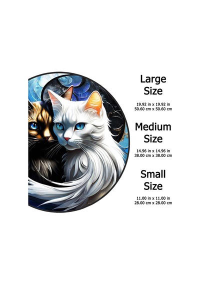 Ncpuzzles Cats, 50x50 Cm Yapboz