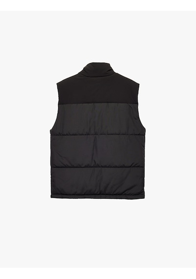 Koton Fermuarlı Cep Detaylı Slim Fit Dik Yaka Kolsuz Şişme Yelek Siyah 6wam20110hw Siyah