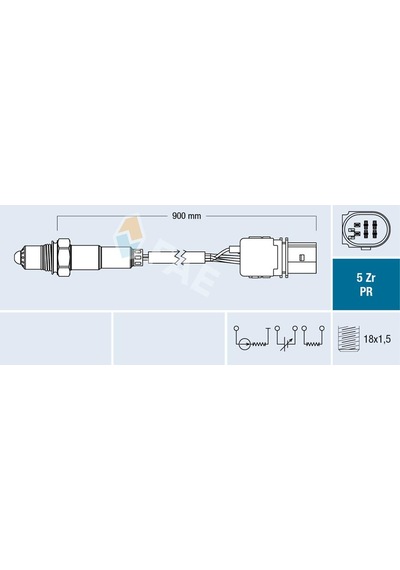 Fae Oksijen Sensörü Ön Corsa C-corsa D 1.3 Cdti Z13dtj-z13dth 75092 55562290 93188908 855281 55574474