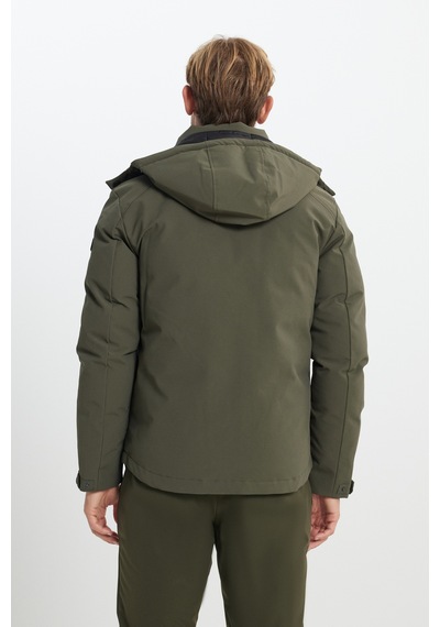 Ac&co Erkek Hakı Termometreli Standart Fit Normal Kesim Çıkma Kapüşonlu Yan Cepli Şişme Mont Haki Ac&co Erkek Hakı Termometreli Standart Fit Normal Kesim Çıkma Kapüşonlu Yan Cepli Şişme Mont Haki