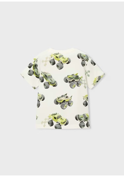Mayoral Erkek Çocuk T-shirt 3068 Ekru