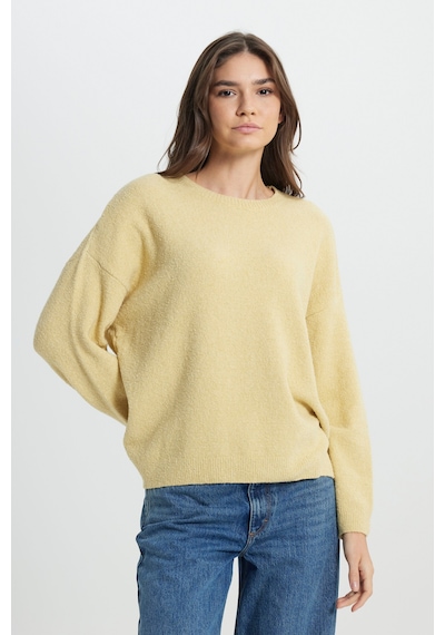 Wrangler Regular Fit Normal Kesim Sarı Triko Kazak W242710200 Sarı