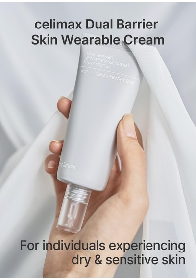Celimax Dual Barrier Skin Wearable Krem 50ml - Hassas & Kuru Ciltlere Bariyer Onarıcı Nemlendirici