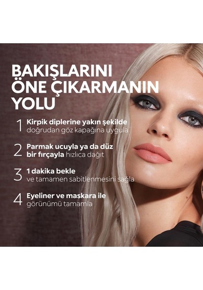 Göz Farı - Long Lasting Eyeshadow Stick - 22 Anthracite -kalıcı, Kremsi Kalem Far Diğer