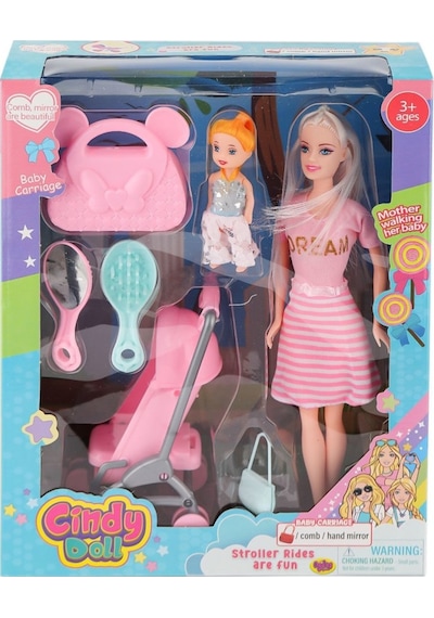 02426 Anlily Pusetli Bebek -oyuncak