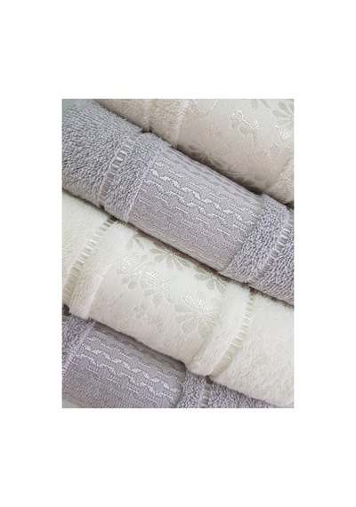 Blossom Best Set Hamam Takımı- Krem Gri