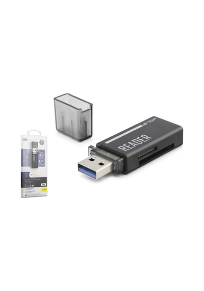 Usb Type C 3.2 Gen1 Kart Okuyucu Sd Microsd 5 Gbps Siyah C306 Çeşidi