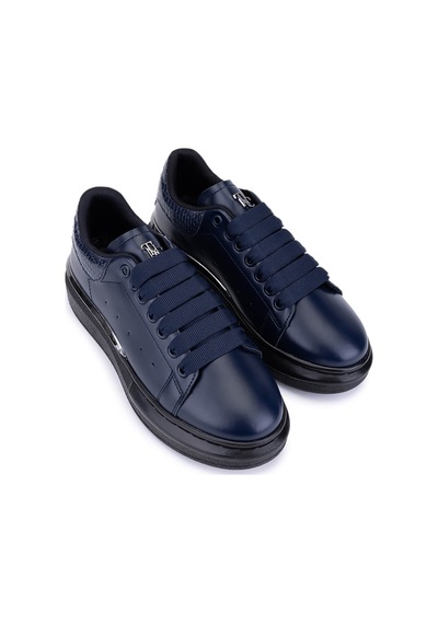 Tamer Tanca Kadın Suni Deri Lacivert Sneakers & Spor Ayakkabı 804 1997 Bn Ayk Sk22/23 Lacıvert Lacivert