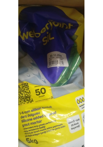 1 Kg Weberjointsil Antrasit Derz Dolgu 1 Kg