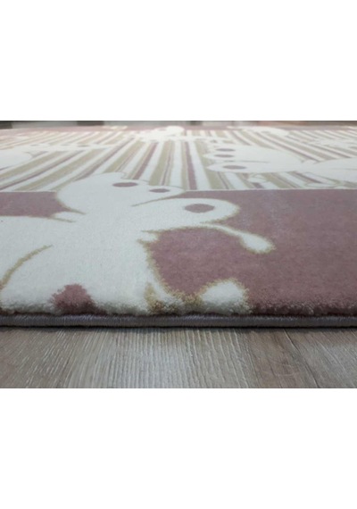Saray Halı Çocuk Halısı 12616Pembe Kelebek 125X180 Cm