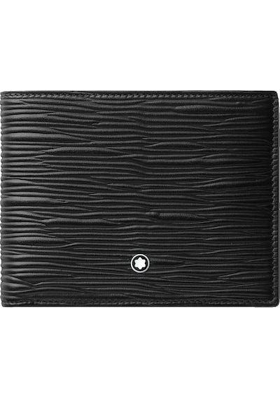 Mont Blanc Montblanc Meisterstück 4810 6cc 2 Cepli Cüzdan 130926 Siyah