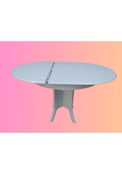 Bengimobilya Masa Baba Kutu Ayak Parlak Beyaz Model Boya 90 Cm Tabla Açılır It