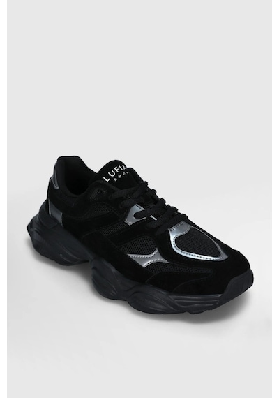Lufian Lufıan Mery Siyah Kadın Sneaker