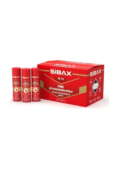 Sibax Sb112 Yangın Söndürücü Sprey 600ml