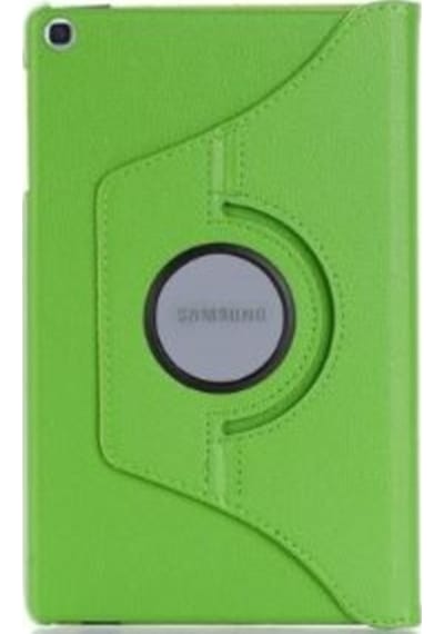 Samsung Uyumlu Galaxy Tab A 8.0 Kılıf T290 2019 360 Dönen Lastikli+Kalem