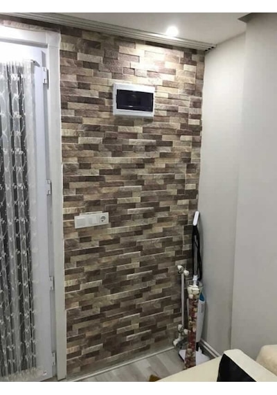 5 Adet(2,5M2) Xpatlatma Taş Desenli 3D Strafor Köpük Duvar Paneli (446786042)