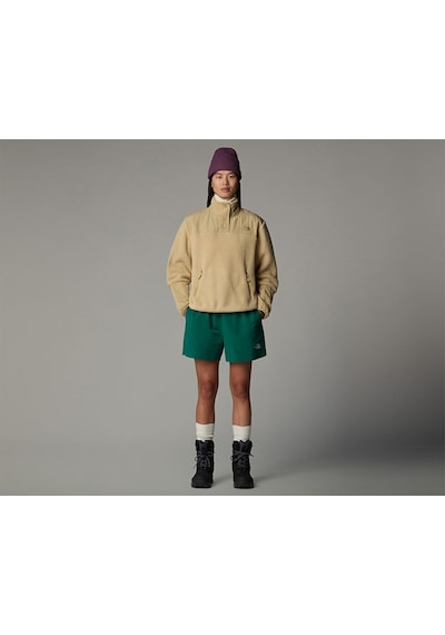 The North Face W Cragmont Fleece 1/4 Snap Kadın Günlük Polar Sweatshirts NF0A84IBLK51 Krem