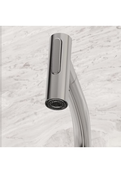 Maestro A42146 Pull-out Eviye Bataryası, 24 Cm Yükseklik, 6 L/dk Akış Hızı, Krom Çok Renkli