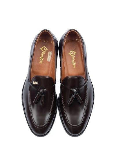 Twingold Loafer Açma Deri Ayakkabı - Twgp007 Kahverengi