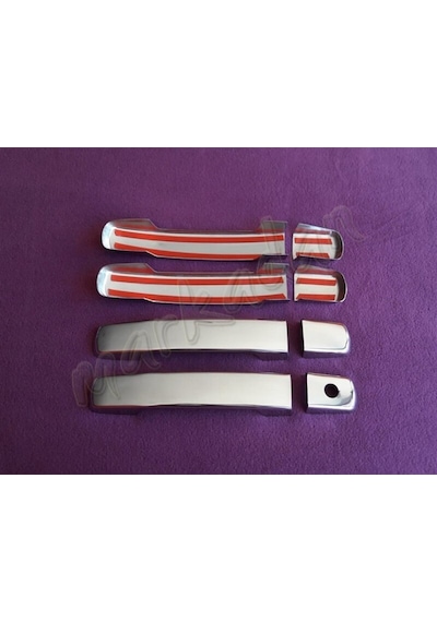 Woc Chrome Nissan Navara Krom Kapı Kolu Tek Delikli 2010-2015 4 K