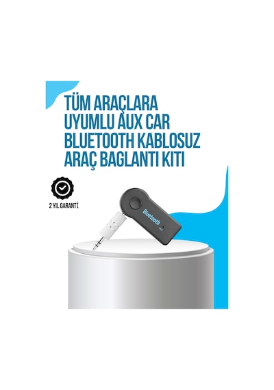 Araç - 913 - İçi Bluetooth Aux Müzik Ve Telefon - Csmo-tex - Görüşmesi Adaptörü