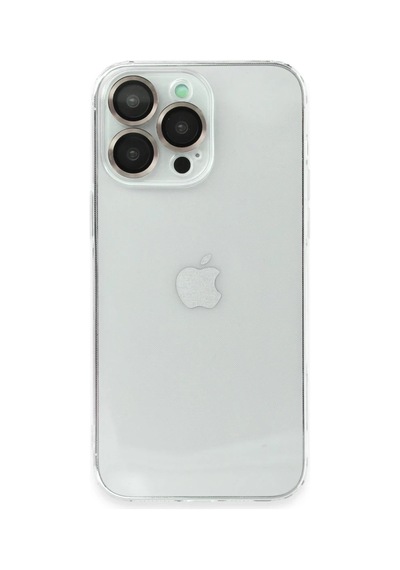 Apple Apple Uyumlu iPhone 13 Pro Kılıf Luko Lens Silikon -yeşil 0.2M-Çok Renkli