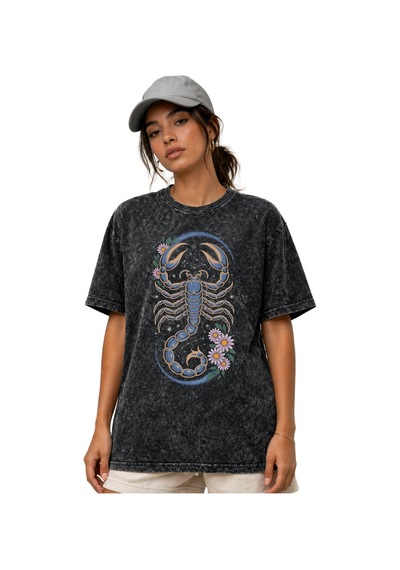 Sevbano Scorpions Rock Metal Müzik Grubu Ön Baskılı Unisex Oversize Vinta Siyah