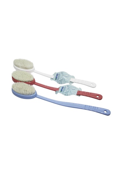 Uzun Saplı Banyo Sırt Fırçası Lif 5365 Çok Renkli
