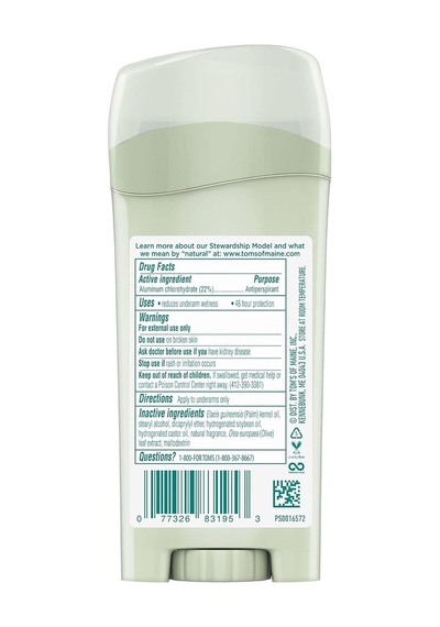 Tom's of Maine Natural Powder Kadın Stick Deodorant 64 G