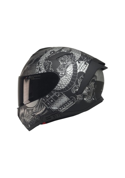 Mts Prohelmet 340 Goldy Grey Gri-siyah