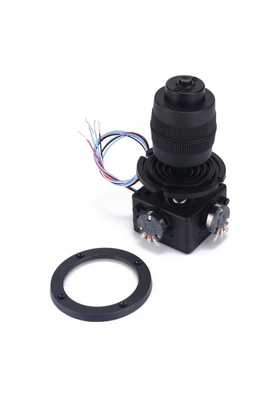 RETTI JH-D400B-M4 4 Eksenli Joystick Düğme Kontrolü 10K 4D Kapalı Salıncak Potansiyometre