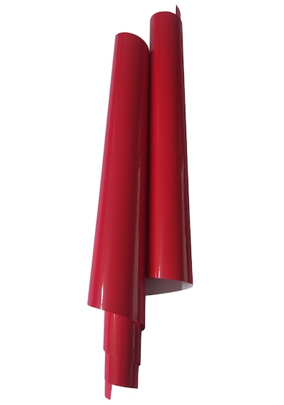 Kırmızı Renk Dayanıklı Araç Motor Mobilya Folyosu 126cm X 200 Cm