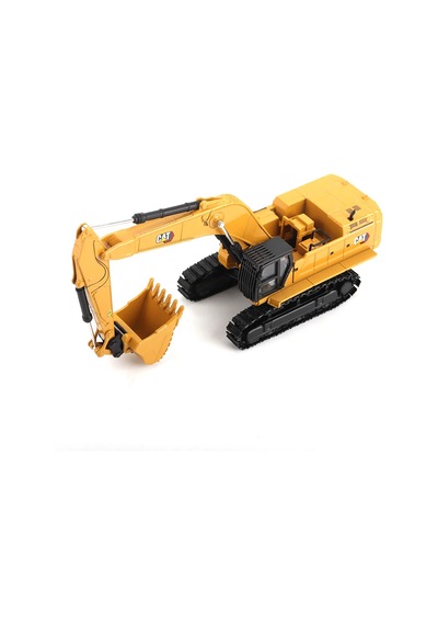 1/87 Caterpillar 395 Yeni Logo 3-ataşmanlı Metal Paletli Eskavatör