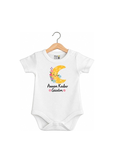 Babylimon Pamuklu Bebek Body - Annem Kadar Güzelim - Bebek Zıbın Badi - Yazılı Zıbın Beyaz - 936717690 Beyaz Babylimon Pamuklu Bebek Body - Annem Kadar Güzelim - Bebek Zıbın Badi - Yazılı Zıbın Beyaz - 936717690 Beyaz