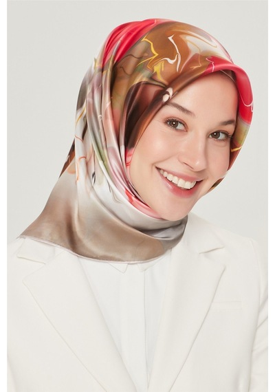 Armine Özel Nostalji Serisi Twill İpek Eşarp Modelleri 8527D-05