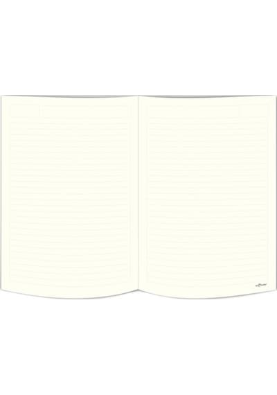 Mermer Defter Çizgili Mor 17x24cm