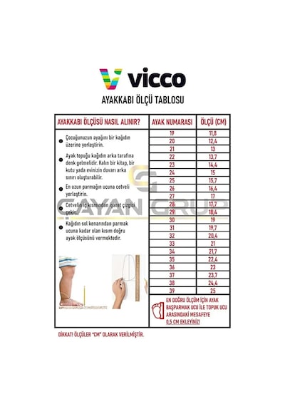 Vicco Feti Beyaz Sneaker