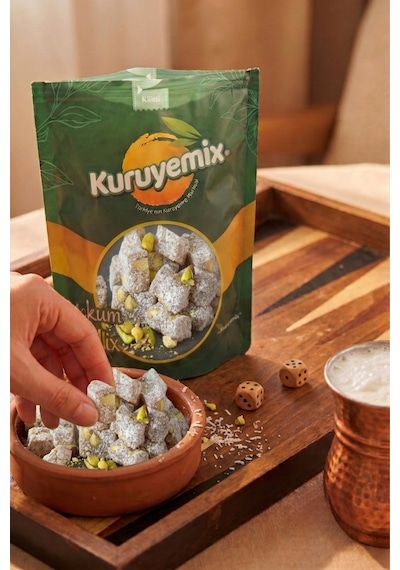 Geleneksel Çifte Kavrulmuş Antep Fıstıklı Lokum - Eşsiz Aromasıyla Sofraların Yıldızı 250g