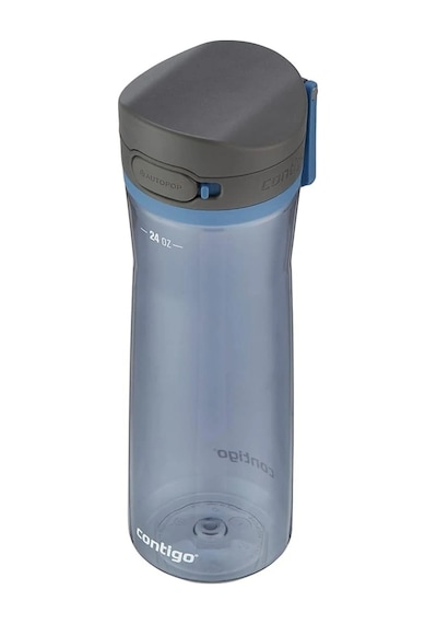 Contigo Jackson 2.0 720 Ml Su Şişesi Tek Tuş Açılır Kapak, Sızdırmaz, Bpa Sız Mavi mavi