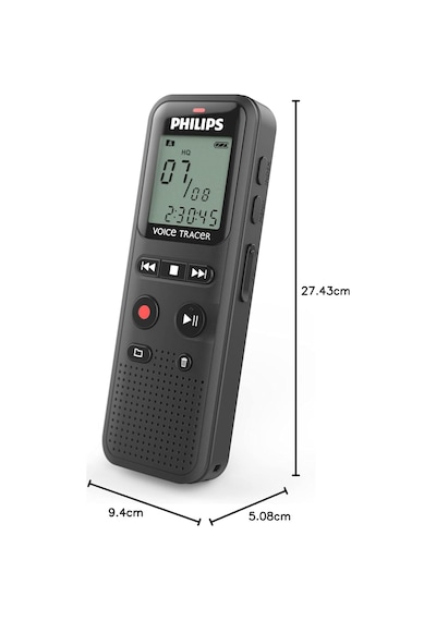 Philips Uyumlu Dvt1160 Voicetracer 8gb Taşınabilir Ses Kayıt Cihazı