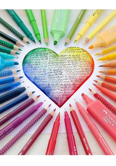 Faber-castell Roller Free Ink Needle 0.7mm Kırmızı Kırmızı