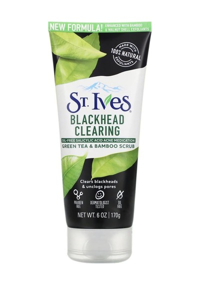 St. Ives Siyah Nokta Temizleyici Yeşil Çay Scrub 170Gr