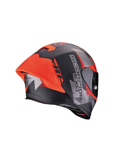 Scorpion Exo R1 Evo Iı Valere Spor Motosiklet Kaskı Mat Siyah Kırmızı Mat Siyah - Kırmızı