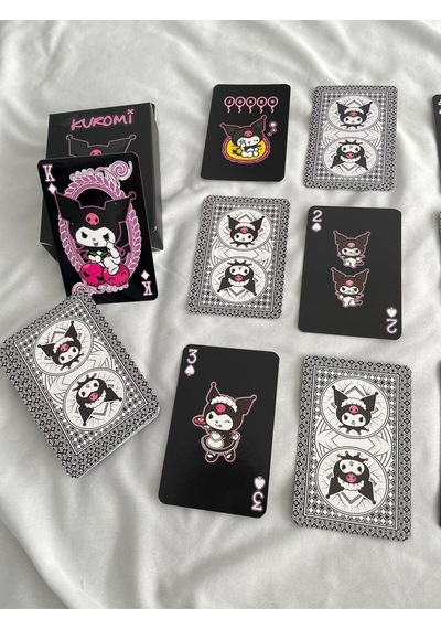 Kuromi Anime İskambil Kartı Poker Pişti Kartı
